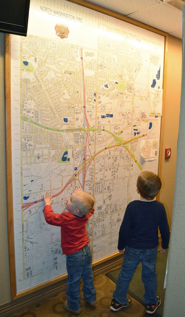 Fire Station Map with Brothers