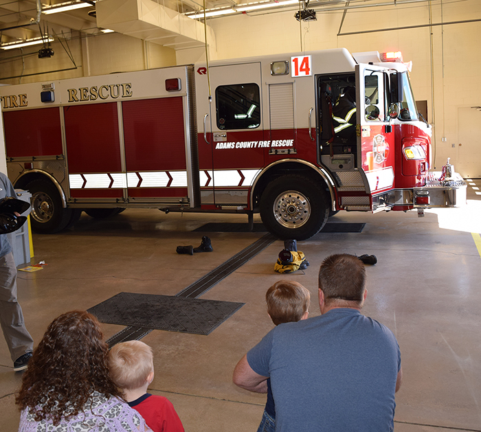 Homeschool Field Trip to Fire Station