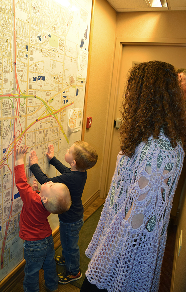 Fire Station Map with Children