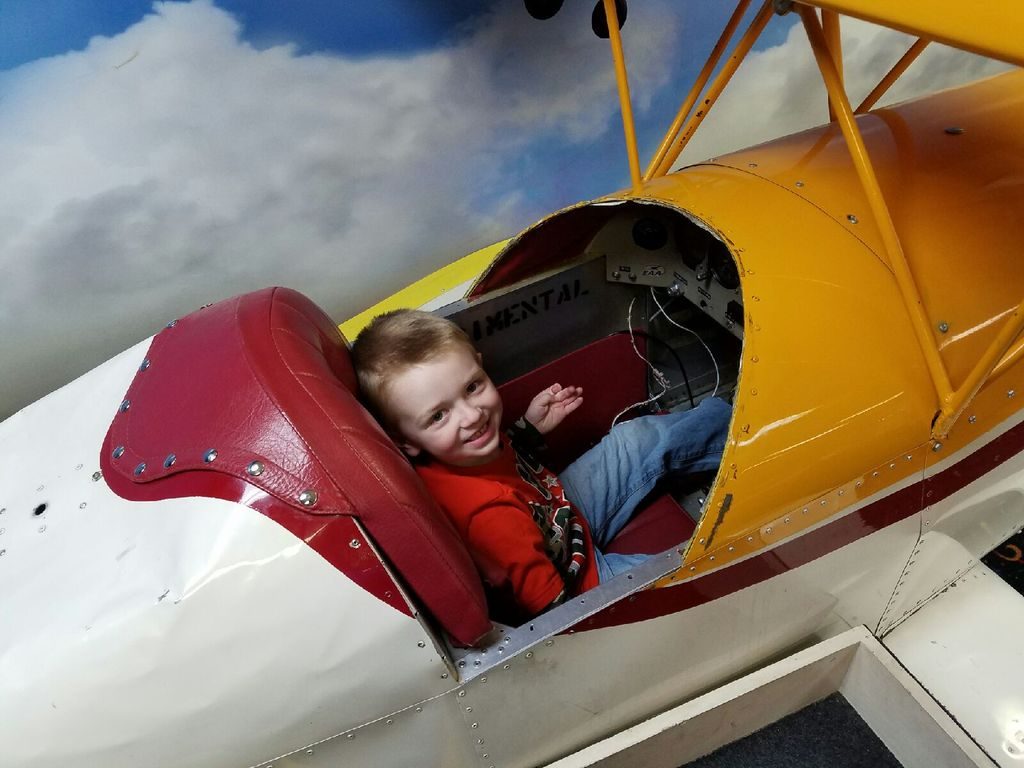 A boy and his plane